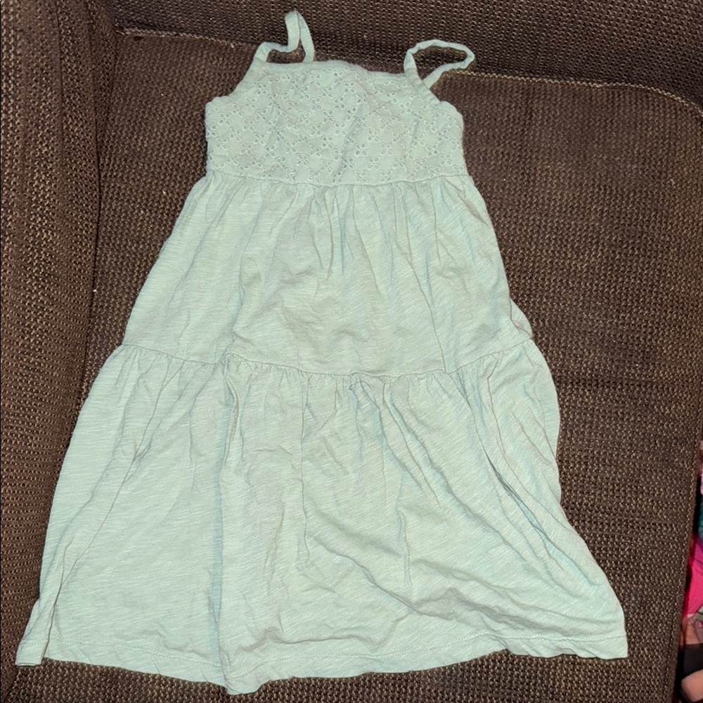 Carter's Green Sleeveless Sundress